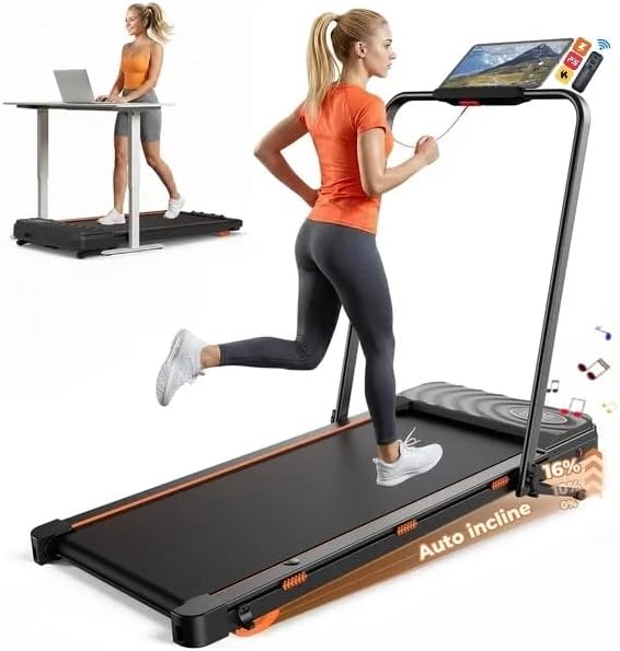 ROBORE L10 Foldable Treadmill with 20% Auto Incline