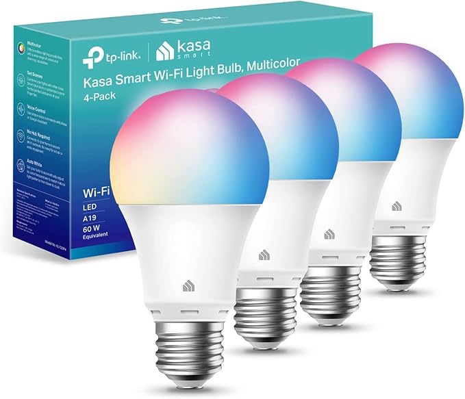 TP-Link Kasa Smart Bulb 4-Pack