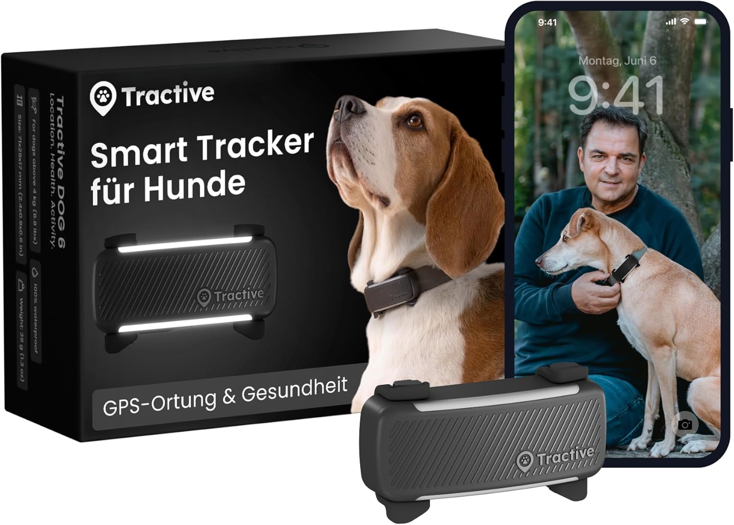 Tractive GPS DOG 4 — Real-Time Dog Tracker & Health Monitoring