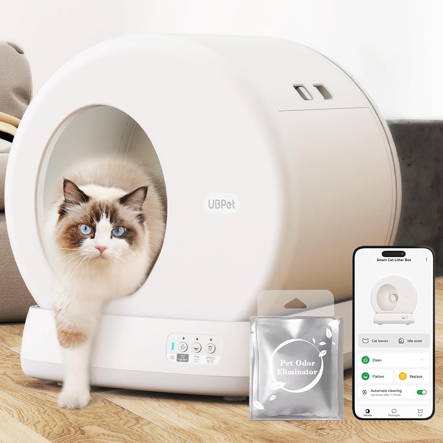 Meowant Self-Cleaning Cat Litter Box – MW-SC01